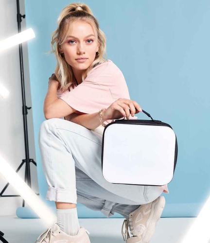 BagBase Sublimation Lunch Cooler Bag - BLK - ONE